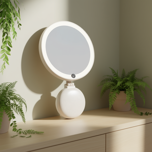Spazzola per il Viso Sostenibile con Specchio, Gadget Ecologico per la Vanità - Product Image 3