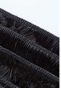 Bundle de cheveux Remy ondulés droits naturels indiens 20-28 pouces dentelle non traitée alignée profonde crépus Curl vague naturelle - Product Image 6