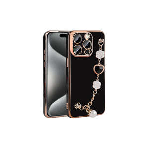 Funda de Silicona Netzy SAFA con Agarre para iPhone 15 Pro Negra - Ofrece Protección para la Cámara y Características de Funda para Teléfono Móvil - Product Image 1