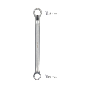 Chiave a Stella Plus Offset in Acciaio Cromo Vanadio 20x22 DIN 838 - Product Image 2