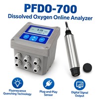 FUNEL PFDO700 Analyseur d'oxygène dissous par fluorescence pour traitement de l'eau douce RS485 Modbus 0-20 Mg/L 0-45C