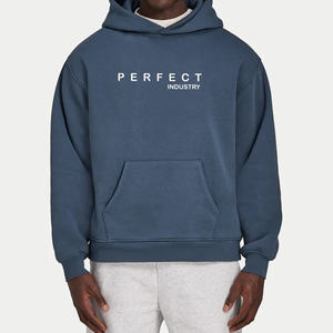 Sweat à capuche 100% coton pour hommes coupe sèche Streetwear mode impression numérique pull à capuche broderie logo personnalisé à capuche - Product Image 1