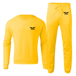 Vente en gros de survêtements personnalisés pour hommes, survêtement en coton et en polyester, ensembles unisexes, vêtements de sport pour hommes, ensemble à capuche pour hommes - Product Image 2