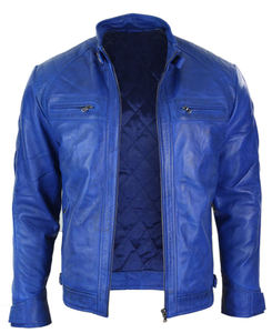 Chaqueta de Motociclista de Cuero para Hombre, Estilo Urbano, Diseño de Moda de Alta Calidad, Tallas Grandes, Nueva Colección 2026 - Product Image 4