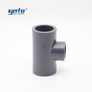 YNTO Raccords de tuyauterie Coude en <span class=keywords><strong>PVC</strong></span> CPVC Tee Crépine en <span class=keywords><strong>PVC</strong></span> Réducteur PPH UPVC Diamètre égal à trois voies - Product Image 4