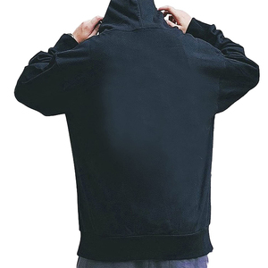 Sweats à capuche avec fermeture éclair intégrale squelette personnalisés sweat-shirt pour hommes en coton avec impression sur toute la surface du visage avec fermeture éclair squelette avec strass sweats à capuche pour hommes - Product Image 5