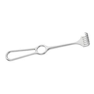Écarteur de plaie Volkmann 8,34 po, 6 branches semi-affûtées, profondeur 16 mm, largeur 30 mm, écarteurs chirurgicaux - Product Image 3