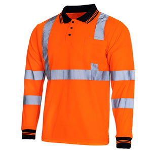 Vêtements de travail haute visibilité, t-shirt haute visibilité, vêtements de sécurité réfléchissants, chemise avec réflecteur, chemises de travail de construction avec logo personnalisé - Product Image 2