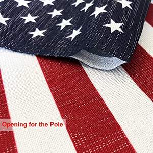 Paquete de 2 Banderas de Jardín con la Bandera de Estados Unidos, 12 x 18 - Banderas Americanas Pequeñas Patrióticas de Doble Cara para Jardín (Bandera de Jardín Americana) - Product Image 1