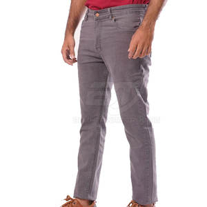 กางเกงยีนส์สำหรับผู้ชายกางเกงยีนส์ฟอกสีออกแบบได้ตามต้องการ - Product Image 1