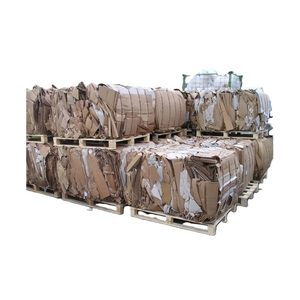Recycled cardboard packaging waste supplied for bulk export with consistent quality and density - Product Image 1