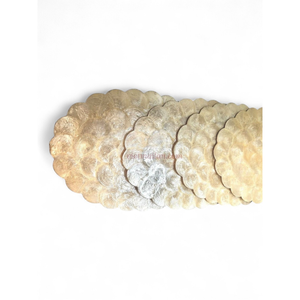 Modern Natural Oval Capiz <b>Placemat</b> Designed for Simple <b>Dining</b> <b>Table</b> Decor and Home Styling From Vietnam - Product Image 3
