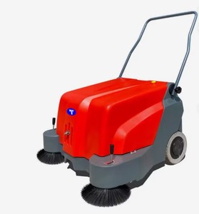 Balayeuse Électrique Manuelle QUALITY Tools 39.4 pour Nettoyage des Sols, Écologique, en Aluminium, avec Poubelle, pour Hôtels et Usage Domestique, Garantie 3 Ans - Product Image 2