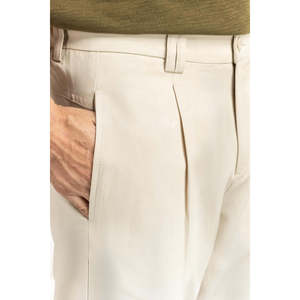 Pantalones de Rayón/Nailon Plisados Casuales de Invierno para Hombre, Corte Recto, Color Gris Niebla, MN-TRC-WS25-001 B Fitness Wear - Product Image 2