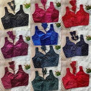 RADHEY Modern Summer Modest Tops Heavy Valve Blusa con hermoso nudo Front Open Pattern Listo para usar - Product Image 1