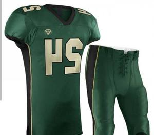 ชุดยูนิฟอร์มอเมริกันฟุตบอลแขนสั้นพิมพ์ลายระบายอากาศได้ดี คุณภาพสูง ปี 2026 ผลิตตามสั่ง ด้วยผ้าที่ดีที่สุดสำหรับผู้ชาย - Product Image 1