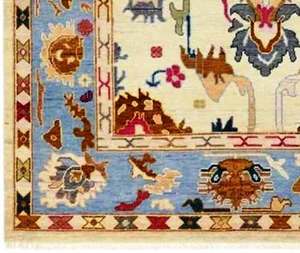 Conjunto de alfombra de lana anudada a mano persa antigua de alta calidad, estilo Oushak de tendencia 8x10 y 9X12, sala de estar alfombras para, alfombra decorativa para el hogar - Product Image 2