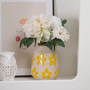 Jarrones de Flores de Cerámica Hechos a Mano - Decoración de Hogar de Lujo Ecológica, Diseño Moderno/Minimalista de Mediados de Siglo, Enriquece los Espacios Interiores - Product Image 3