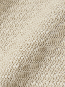 OEM Custom Summer Short Sleeve Cotton <b>Silk</b> <b>Shirts</b> Textured Net Honeycomb Knit Crew Neck Cotton T-<b>Shirts</b> - Product Image 4