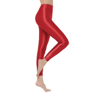 Mallas de Yoga de algodón 100% personalizadas al por mayor para mujer, mallas largas de cintura media para gimnasio, informales, transpirables, con bolsillos antibacterianos - Product Image 6