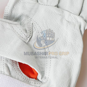 Gants d'assemblage les plus vendus, durables, en nylon/coton/cuir, légers, résistants à la chaleur, antidérapants, respirants et flexibles pour l'assemblage en ligne - Product Image 3