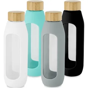 Tidan Borosilicate <b>Glass</b> Water Bottle Eco-Friendly Drinkware Gadget - Product Image 6