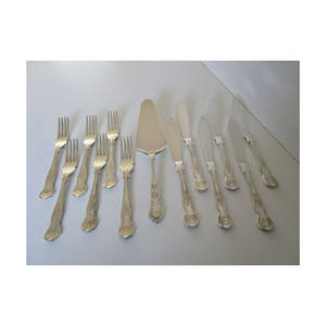 Juego de Cubiertos de Acero Inoxidable para Postre, Juego de 4 Piezas con Acabado Mate para Hotel y Hogar, Cuchillo de Alta Calidad para Bodas y Fiestas - Product Image 3