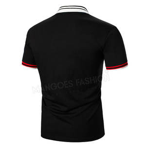 Polos de Golf para Hombre, 100% Algodón, Tallas Grandes, Manga Corta, con Logotipo Personalizado Bordado - Product Image 3