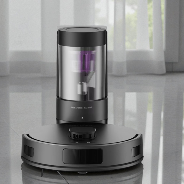 35W LDS SLAM cleaning robot vacuum cleaner and mop 120 Minute Runtime for Apartment