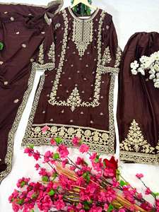 ชุดเดรสผ้าไหมลายปักหลากสีมาใหม่ชุดปาร์ตี้ใส่คู่ผ้าไหมเนื้อบางใส่ได้พอดีกับลูกค้า - Product Image 6