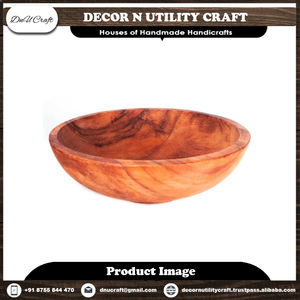 Juego de cuencos de madera de Mango Sheesham hechos a mano, cuenco decorativo multiusos ecológico personalizado para servir ensaladas para decoración de cocina - Product Image 6