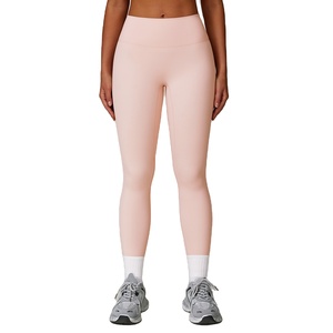 Pantalon de levage des fesses à séchage rapide brossé Pantalon de yoga taille haute extensible dans les quatre sens Leggings de yoga respectueux de la peau pour les femmes - Product Image 2