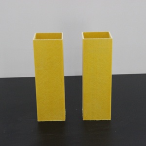 Tube <span class=keywords><strong>Rectangulaire</strong></span> en PRV Transparent RF, Support en Fibre de Verre Non Magnétique pour Stations de Télécommunications, <span class=keywords><strong>Profilé</strong></span> pour Fenêtres en <span class=keywords><strong>PVC</strong></span> - Product Image 1