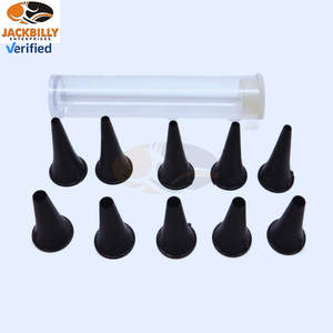 JACKBILLY Venta caliente Nuevo otoscopio de fibra óptica ENT Diseño mejorado con mango 10 espéculos y panel de celda para nariz de oído profesional - Product Image 6