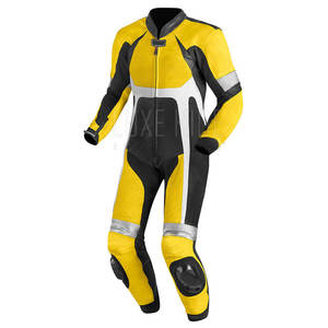 Concevez votre propre logo sur mesure Costume de moto en cuir pour hommes Vêtements décontractés imperméables Costume de moto en cuir - Product Image 5