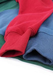 Sudadera con Capucha Personalizada de Felpa de Algodón de 450 g/m² con Contraste de Color. Sudadera con capucha de forro polar premium de 500 g/m² con MOQ bajo. - Product Image 3