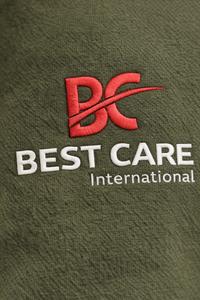 Custom Men Vintage Eco-Friendly Hooded 100% Cotton Reversible Hoodie Sweatpants Set Olive <b>Green</b> Embroidered Logo Fleece - Product Image 4