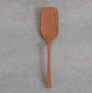 Cuillère en bois naturel Ustensiles de cuisine Cuillères et spatules Cuillères en bois pour la cuisson de la salade à vendre - Product Image 6