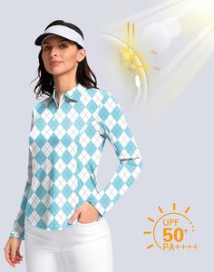 Q-Zip Unisex Golf Shirts Ligero UPF 50 + Camisas de manga regular Protección UV Secado rápido Fresco para camisas Bordado Otoño - Product Image 5