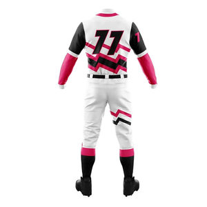 Uniformes de Béisbol Transpirables de la Mejor Calidad, Colores Personalizados, Ropa Deportiva para Adultos, Secado Rápido que Absorbe la Humedad - Product Image 6