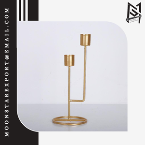 Supports de bougies en métal durables et écologiques MOON STAR EXPORTS, avec forme personnalisée pour la décoration intérieure, vente en gros - Product Image 4