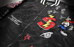 New Custom Varisty <b>Jacket</b> Embroidery Logo Leather Sleeves Wool Letterman Varsity <b>Jacket</b> <b>Men</b> <b>Baseball</b> <b>Jacket</b> - Product Image 5