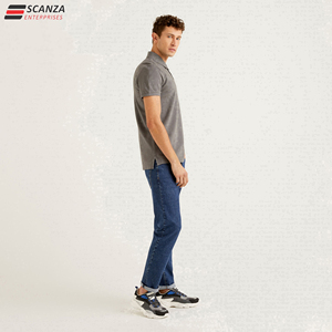 Camisas de Hombre 100% Algodón, Logotipo Personalizado, Secado Rápido, Antiarrugas, Manga Corta, Alta Calidad, Color Personalizado, Golf, Lisas, Estampadas - Product Image 5