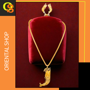 Ensemble de boucles d'oreilles collier de qualité supérieure serti de boucles d'oreilles collier de qualité supérieure plaqué or 22Ct pour les femmes portent des bijoux - Product Image 2