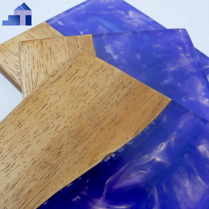 Produit chaud Sous-verres en bois de haute qualité Sous-verre en résine époxy Unique pour accessoires de table Vente en gros d'une usine du Vietnam - Product Image 4