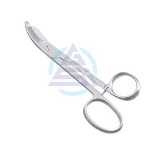 Tijeras de Corte y Ruptura Dentadas Bruns, Tijeras para Vendas Personalizadas, Tijeras Curvas para Vendas Ortopédicas de 235 mm - Product Image 1