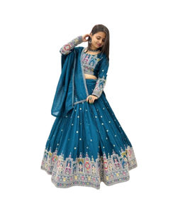 Collection Bollywood de haute qualité, dernière collection exclusive de designers, 2025, Lehenga Choli indien / Tenue de fête de mariage, tissu pur Vich - Product Image 1
