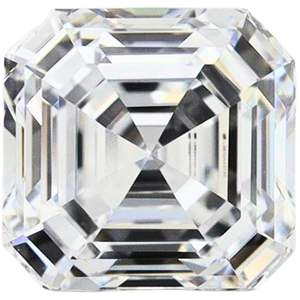 Diamante Suelto Asscher de 3 Quilates, Corte Asscher, Claridad VVS2, Color D, Certificado IGI - Product Image 2