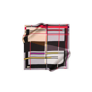 Pañuelo de sarga geométrica Pierre Cardin 90x90 - Pañuelo para la cabeza y el cuello - Product Image 1
