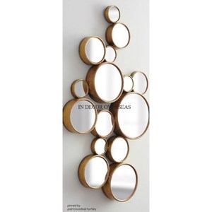 Hot Selling Gold Plated Heavy Duty Metal Framed Unique Stylish Designer Home And Hotel Interior <b>Decoration</b> Supplies From India - Product Image 1